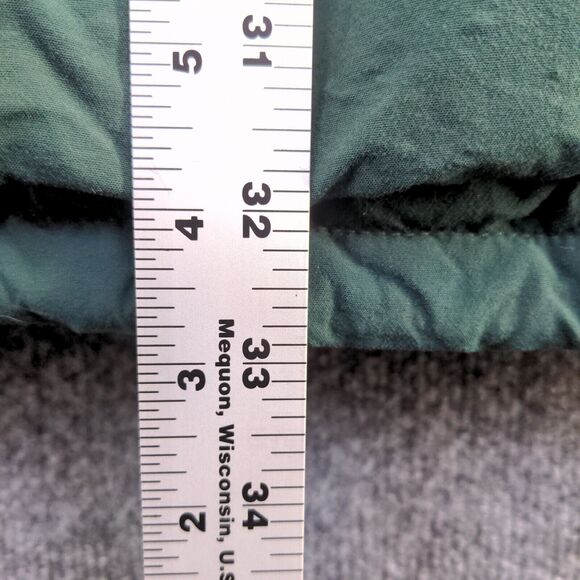 Eddie Bauer Men's Gore-Tex Goose Down Hooded Jacket Green Medium Ridge Line VTG - Picture 15 of 16